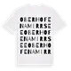 Oberhofen am Irrsee ordlek t-shirt