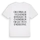 Oberneukirchen ordlek t-shirt