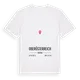 Oberösterreich karta t-shirt