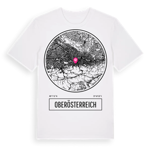 Oberösterreich t-shirt – ekologisk bomull t-shirt från Pinshirt