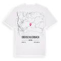 Oberschlierbach karta t-shirt