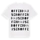 Offenhausen ordlek t-shirt