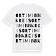 Ort im Innkreis ordlek t-shirt