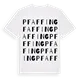 Pfaffing ordlek t-shirt