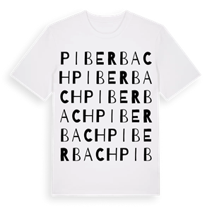 Piberbach ordlek t-shirt – ekologisk bomull t-shirt från Pinshirt