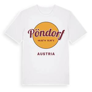 Pöndorf cirkel t-shirt – ekologisk bomull t-shirt från Pinshirt