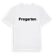 Pregarten fetstil t-shirt