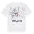 Pregarten karta t-shirt