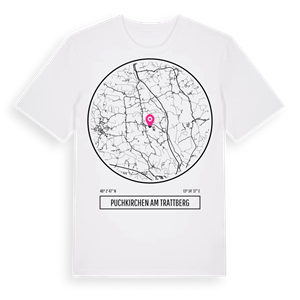 Puchkirchen am Trattberg t-shirt – ekologisk bomull t-shirt från Pinshirt