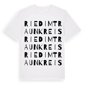 Ried im Traunkreis ordlek t-shirt – ekologisk bomull t-shirt från Pinshirt