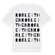 Roßleithen ordlek t-shirt