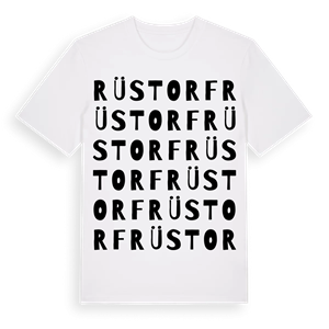 Rüstorf ordlek t-shirt – ekologisk bomull t-shirt från Pinshirt