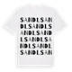Sandl ordlek t-shirt