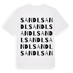Sandl ordlek t-shirt – ekologisk bomull t-shirt från Pinshirt