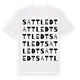 Sattledt ordlek t-shirt