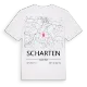Scharten karta t-shirt