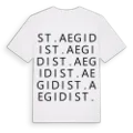 St. Aegidi ordlek t-shirt