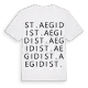 St. Aegidi ordlek t-shirt