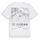 St. Florian karta t-shirt