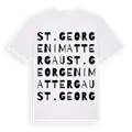 St. Georgen im Attergau ordlek t-shirt