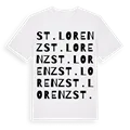 St. Lorenz ordlek t-shirt