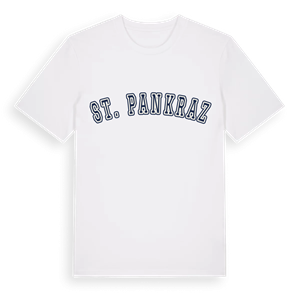 St. Pankraz college t-shirt – ekologisk bomull t-shirt från Pinshirt