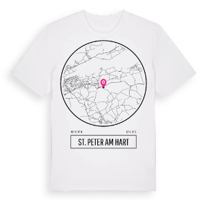 St. Peter am Hart t-shirt – ekologisk bomull t-shirt från Pinshirt