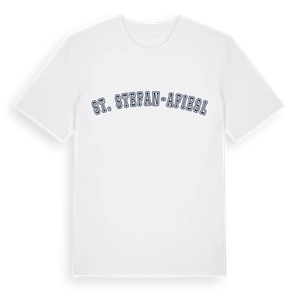 St. Stefan-Afiesl college t-shirt – ekologisk bomull t-shirt från Pinshirt