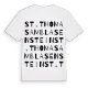 St. Thomas am Blasenstein ordlek t-shirt