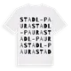 Stadl-Paura ordlek t-shirt