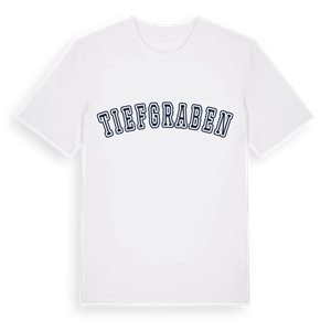 Tiefgraben college t-shirt – ekologisk bomull t-shirt från Pinshirt