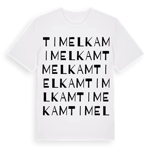 Timelkam ordlek t-shirt – ekologisk bomull t-shirt från Pinshirt