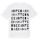 Unterach am Attersee ordlek t-shirt