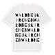 Waldneukirchen ordlek t-shirt