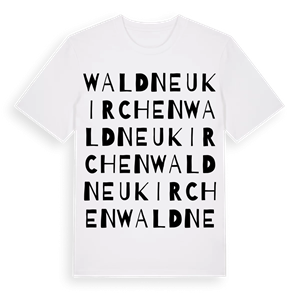 Waldneukirchen ordlek t-shirt – ekologisk bomull t-shirt från Pinshirt