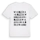 Waldzell ordlek t-shirt