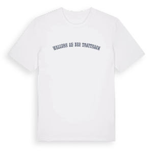Wallern an der Trattnach college t-shirt – ekologisk bomull t-shirt från Pinshirt