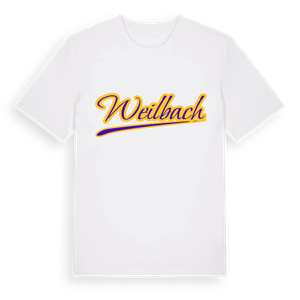 Weilbach baseball t-shirt – ekologisk bomull t-shirt från Pinshirt