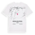 Weyregg am Attersee karta t-shirt