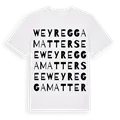 Weyregg am Attersee ordlek t-shirt
