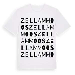 Zell am Moos ordlek t-shirt – ekologisk bomull t-shirt från Pinshirt