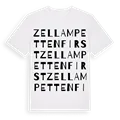 Zell am Pettenfirst ordlek t-shirt