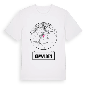 Obwalden t-shirt – ekologisk bomull t-shirt från Pinshirt