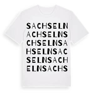 Sachseln ordlek t-shirt – ekologisk bomull t-shirt från Pinshirt