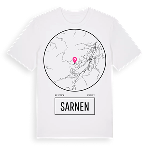 Sarnen t-shirt – ekologisk bomull t-shirt från Pinshirt
