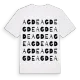 Agde ordlek t-shirt
