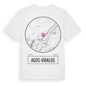 Agos-Vidalos t-shirt – ekologisk bomull t-shirt från Pinshirt
