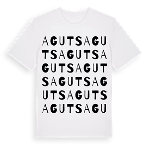 Aguts ordlek t-shirt – ekologisk bomull t-shirt från Pinshirt