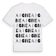 Aigne ordlek t-shirt