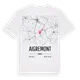 Aigremont karta t-shirt